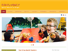 Tablet Screenshot of funfluency.com